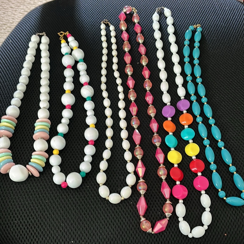 #3 Pastel Colors Necklaces Bundle